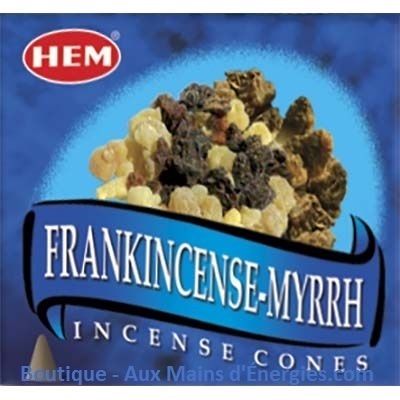 Encens HEM cône - Frank et Myrrhe